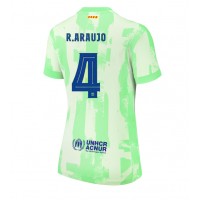 Barcelona Ronald Araujo #4 Replica Third Shirt Ladies 2024-25 Short Sleeve